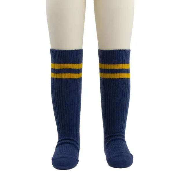 Children Kids Baby Cotton Wholesale Polyester Normal Soft Knee High Socks