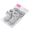 Non Skid Anti Slip Cotton Dress Crew Grips for Baby Infant Toddler Kids Girls Sock