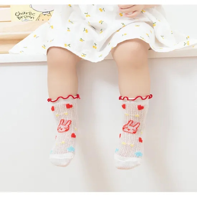 New Spring Summer Lovely Fashion Cotton Soft Kids Baby Socks