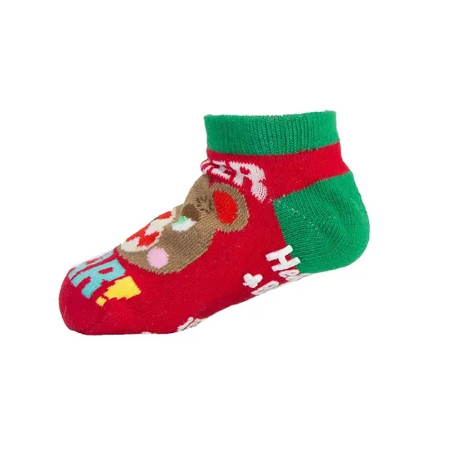 Unisex Kids Baby Children Custom High Quality Cotton Non Slip Grip Socks