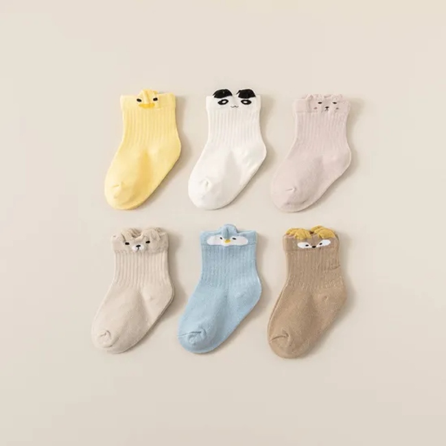 Ears Baby Socks Winter Cotton Cartoon Ankle Socks Children