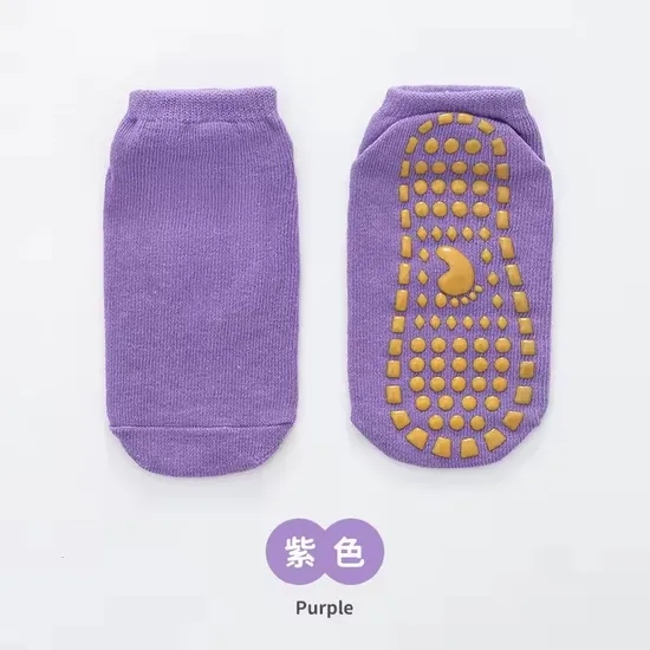 Customized Logo Anti Slip Socks Baby Early Education Center, Playground Trampoline Socks
