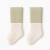 Simple Style Plain Color Cotton Baby Unisex Boys and Girls Anti Slip Newborn Kid Knit Indoor Socks