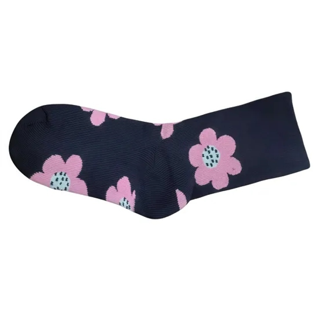 Custom Cartoon Thick Winter Bamboo Organic Cotton Fashion Non Slip Baby Kids Socks