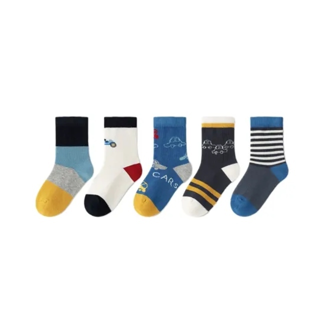 Anti Bacterial Breathable Skin Friendly Babies Fashion Lovely Cute Cotton Ankle Crew Soft Little Sock