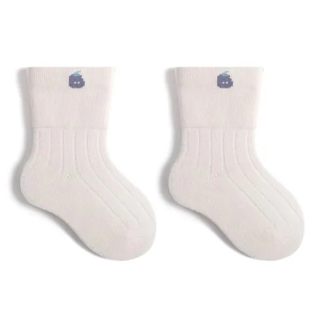 Loose Baby Custom Cute Cartoon Boneless Crew Cotton Socks