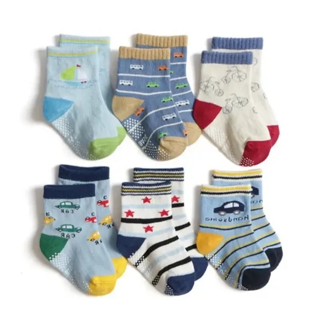Socks Design Children Anti Slip Baby Boys Socks for Children