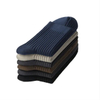 Wholeseller Customized Mens Breathable Business Ribbed Cotton Formal Crew Stocking Socks