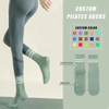 High Quality Yoga Pilates Socks Women Cotton Custom Pilates Crew Socks