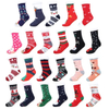Xianghui Custom Novelty Women Crew Warm Winter Men Christmas Anti Slip Socks