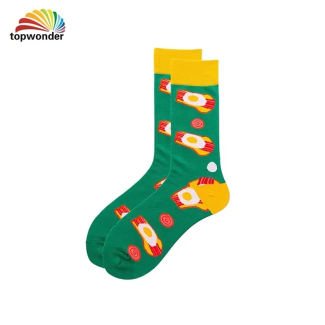 Wholesale and Customize All Designs of Fruit Sock Cotton Sock Dress Sock Crew Sock for Men Women and Kids