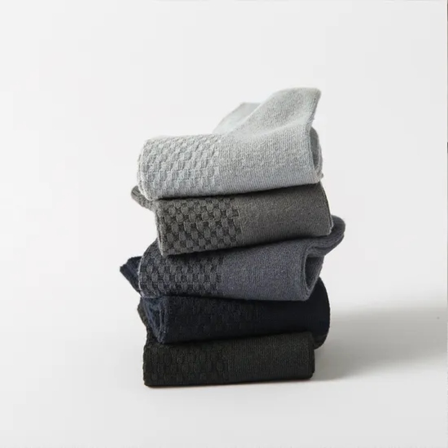Customized Fashion Mens Breathable Bamboo Leisure Business Ankle Socks
