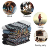 Custom Classic Pattern Winter Warm Thermal Women Crew Wool Socks