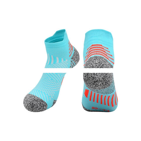 Hot sale Round head anti slip pressure long tube mid tube sports socks