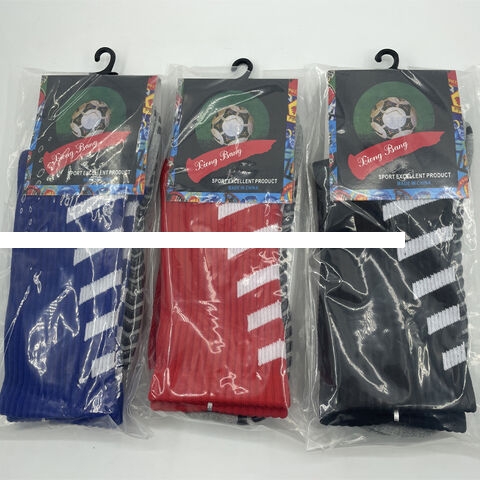 Youth Custom Made Football Crew Socks Casual Anti Slip Sport Letter Pattern with Printed Logo Knitted Sweat Feature Free Size