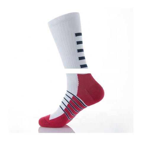 New arrival Unisex Custom Embroidery Logo Men Crew Sport Socks
