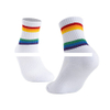 Factory Direct Selling Colorful Printing Logo Men s Golf Socks Quality Cotton Sports Socks Custom Logo