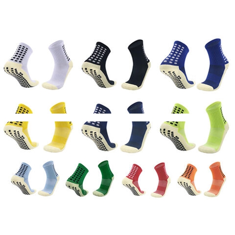 Wholesale Custom Logo Unisex Soccer Socks Basketball High Quality Sports Grip Socks Football Socks For Men