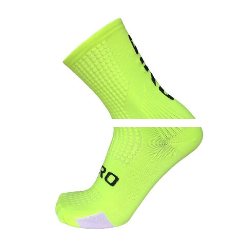 OEM Cushion Crew Training Socks With Customized Logo Adults Cycling Compression Sport Socks