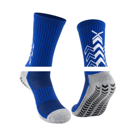 Factory Price Breathable Anti Slip Socks Custom Colour Grip Crew Socks Basketball Men Sports Socks