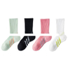 OEM Factory Price Fashion Spring Cotton Nylon Fabric Custom Logo Sport Socks Unisex Mid Calf Athletic Socks