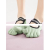 Custom yoga five finger sock strap designed breathable comfort interior flooring Pilates Socks Factory direct