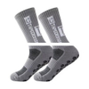 Wholesale Pink Purple Tape Design Grip Socks Anti Slip Football Socks