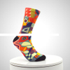 Best selling Personalized Custom Running Oem Socks Sublimation Polyester Sport Socks