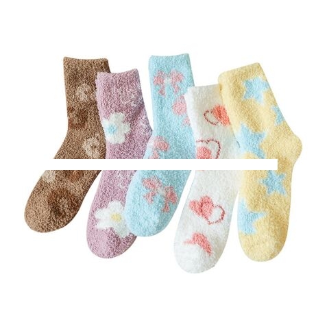 Hot Women s Fluffy Socks High Quality Floor Socks Sleep Socks Support Custom Logo Socks