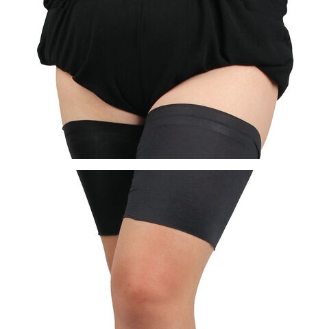 Spandex Silicone Anti Slip Sock Sleeve Elastic Flat Thigh Sleeve Large sized Anti Friction Leg Sleeve Sports Thigh Sleeve