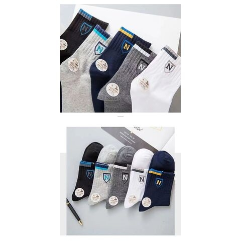Custom design logo Cotton Women Men Socks