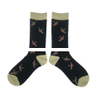Men Colorful Fancy Novelty Combed Cotton Crew Socks