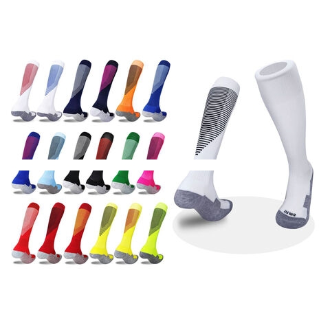 Professional Striped Long Knee Socks Adults Children Sweat Absorbent Breathable Sports Socks Training Football Socks