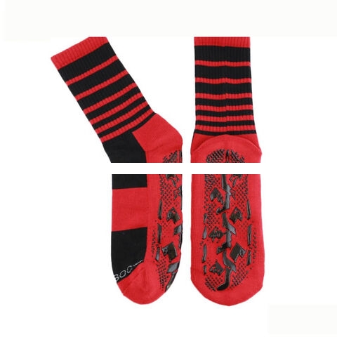 Promotion of high quality Anti Slip Mid Calf Running Long Cycling Grip Sport Socks