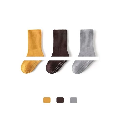 Factory wholesale price high quality baby socks non slip Sports socks indoor walking socks