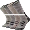 Custom Logo Winter Wool Yarn Socks Men Women Cashmere Warm Long Crew Merino Sox Unisex Outdoor Hiking Design Wholesale