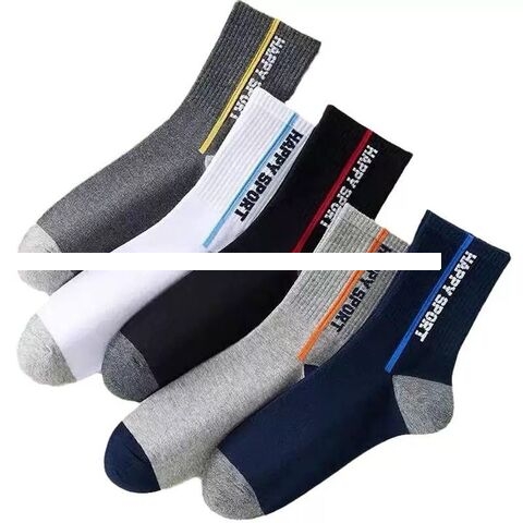 OEM FREE DESIGN Custom Design Logo Sport Athletic Socks Custom Logo Cotton Crew Sport Socks Customized Basketball Sock