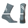 Factory Wholesale Personalized Custom Design Pure Cotton Knitting Reflective Cycling Sports Socks For Men