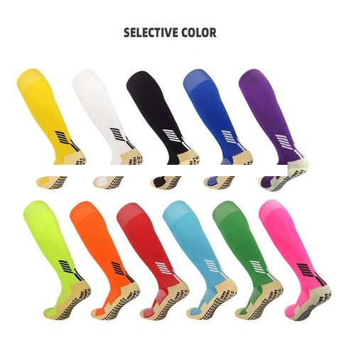Performance Grip Soccer Socks Breathable Nylon Blend