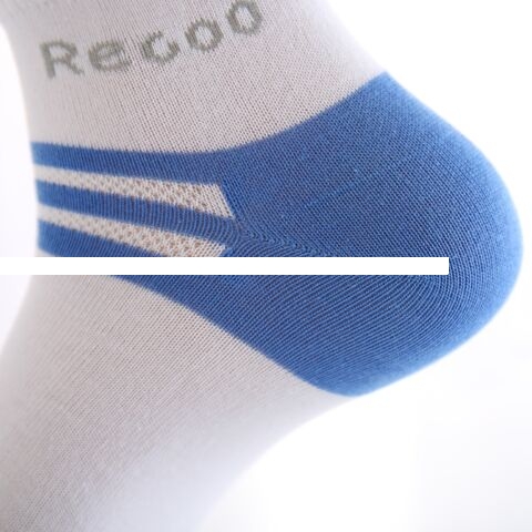 Men s autumn striped mid tube socks, sport combed cotton breathable socks