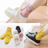 Custom Women s midtube faceless cat design patterned socks
