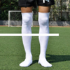 High Quality Custom Logo Long Football Socks Sports Soccer Socks Men Over Knee High Soccer Socks