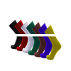 Promotion of high quality soft comfortable short socks low cut cotton print nurse preppy sports socks for women men