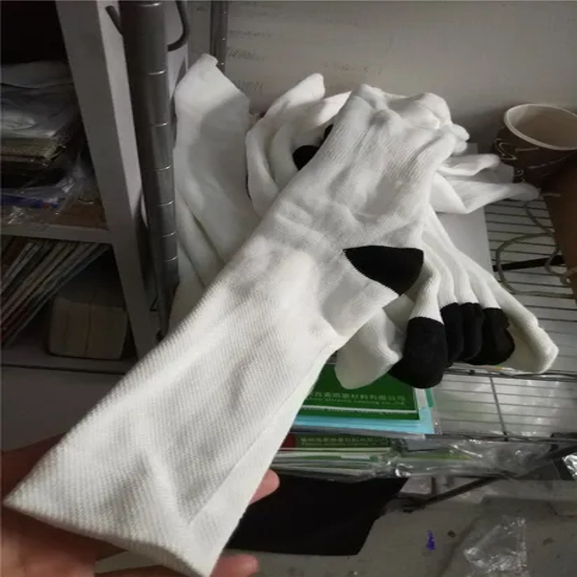 Sublimation Blank Men Business Casual Polyester Short Socks