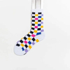 Argyle Outdoor Kitted Thick Crew Mens Business Merino Wool Socks