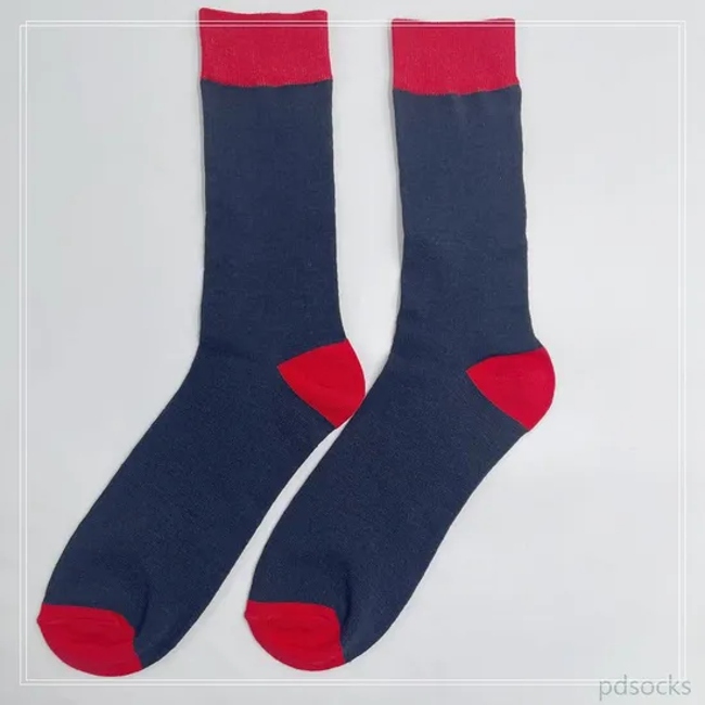 Customized Men′s Cotton Sock High Quality Business Cotton Sock Daily Wear