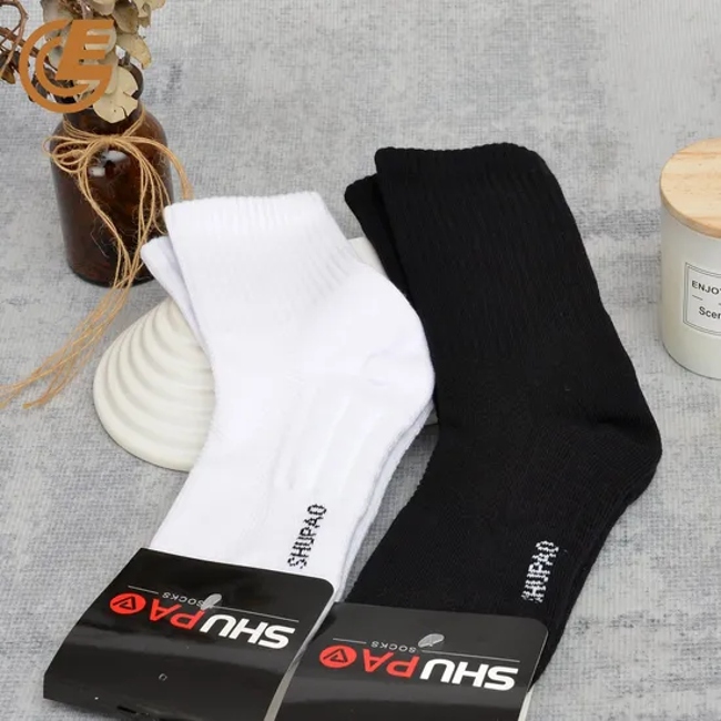 Wholesale Men′s MID-Calf Comfortable Breathable Cotton Business Socks