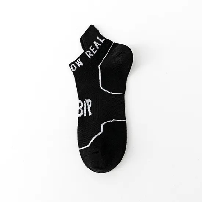 Socks Men′s Short Socks Summer Thin Cotton Socks Anti-Oduor Men Teenagers Boys Students Basketball Training Sports Boat Socks