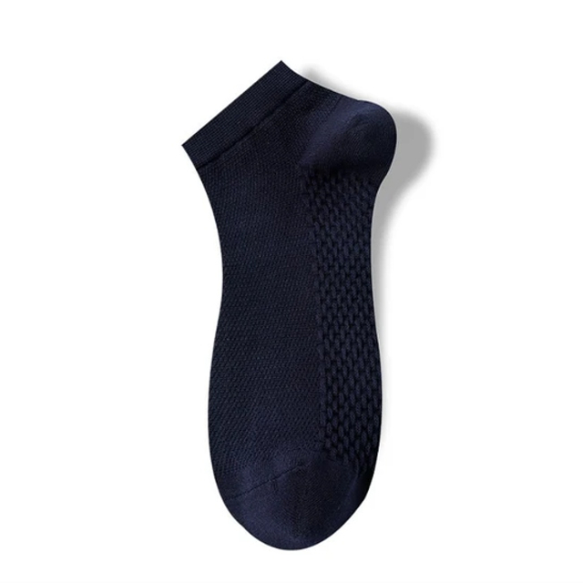 Solid Color Business Short Cotton Waist Summer Deodorization Sports Ankle Socks