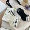 Socks Women′s Simple Letter Short Socks Spring and Summer Combed Cotton Women′s Boat Socks Fashion Hundreds of Students Sports Socks